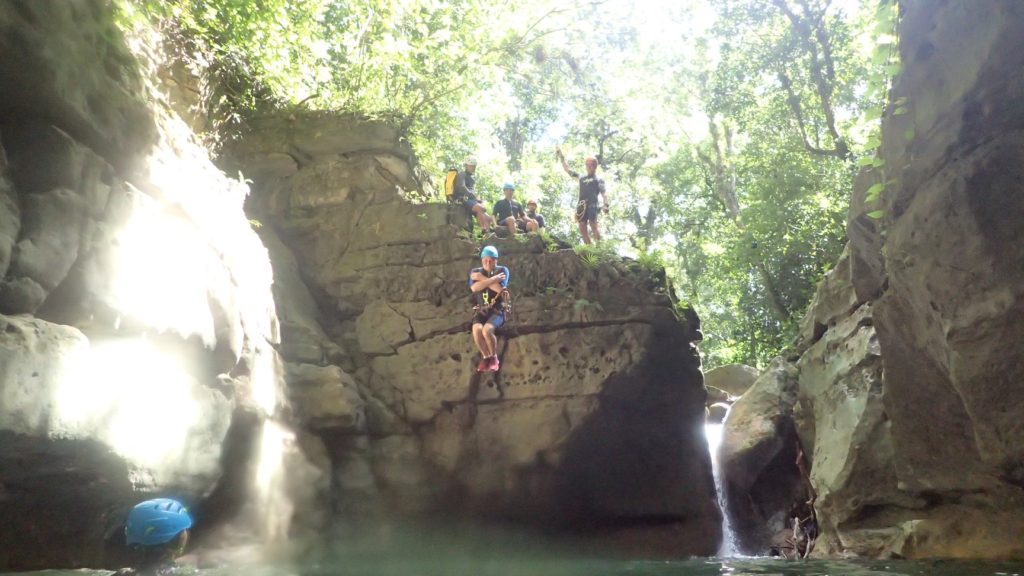 Kayak River Adventure's Canyoning Tour